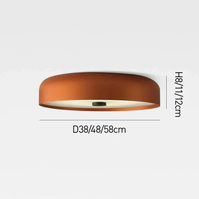 Moderne und minimalistische LED-Deckenleuchte
