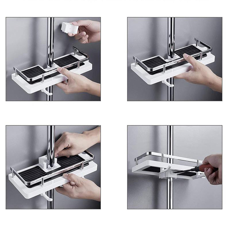 OrganizeMate - Eleganter Duschhalter für maximalen Komfort