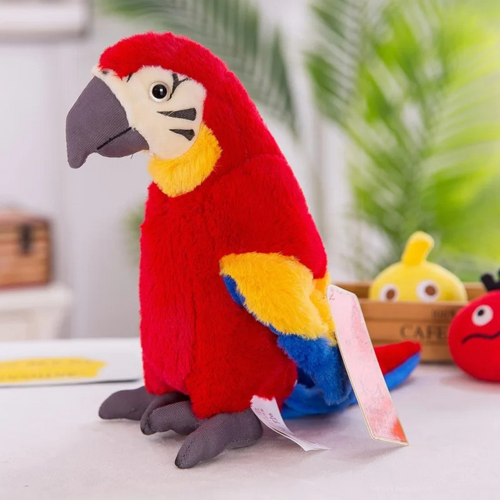 Das sprechende Papagei-Kuscheltier - Squawkie