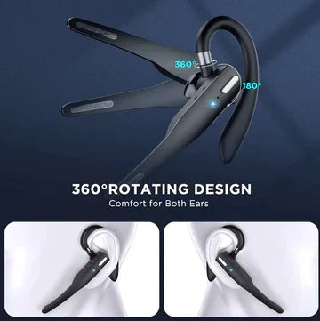 Trucker Dual Mic Wireless Bluetooth 5.1 Headset/Ohrhörer mit Geräuschunterdrückung