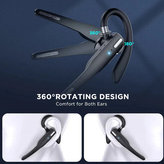 Kabelloses Bluetooth 5.1 Headset mit Doppelmikrofon - RoadMic Pro