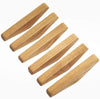 Minimalistische Holz-Wandhaken für zu Hause – 6er-Set