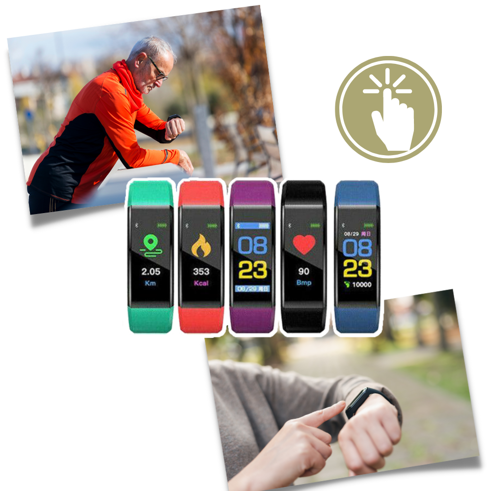Smartwatch für Senioren | Herzfrequenz und Blutdruck immer im Blick