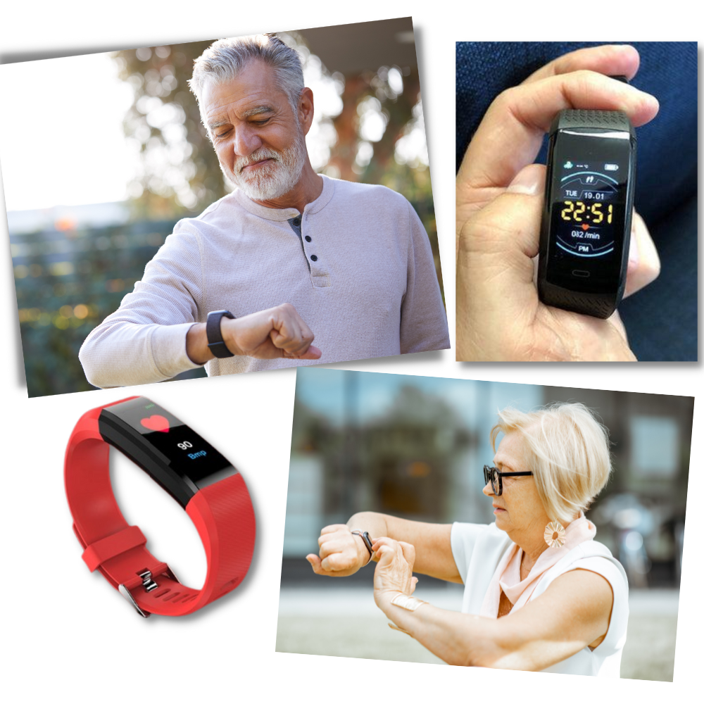 Smartwatch für Senioren | Herzfrequenz und Blutdruck immer im Blick