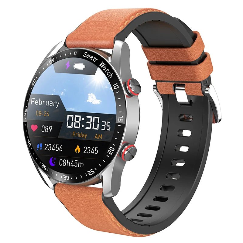Wasserdichte Smartwatch mit EKG & Herzfrequenz und Bluetooth-Telefonie – Virex