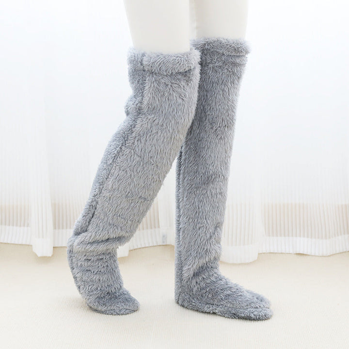 Lange, weiche Kniestrümpfe, die Beine, Knie und Oberschenkel wärmen