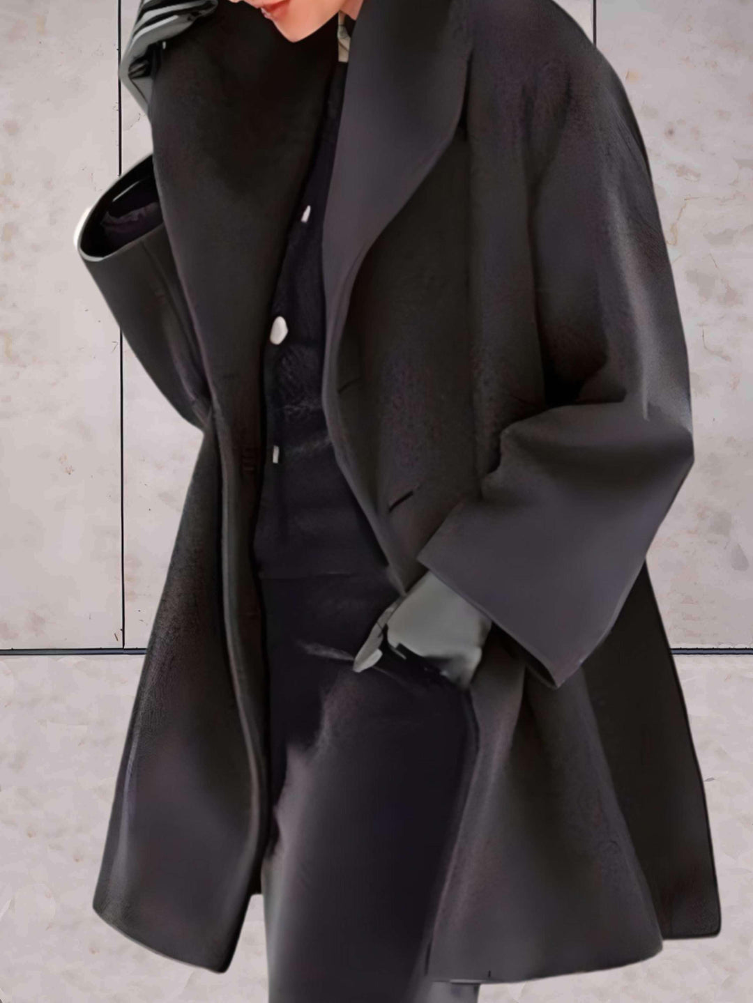 Stilvolle lockere Damen-Winterjacke - Evelyn