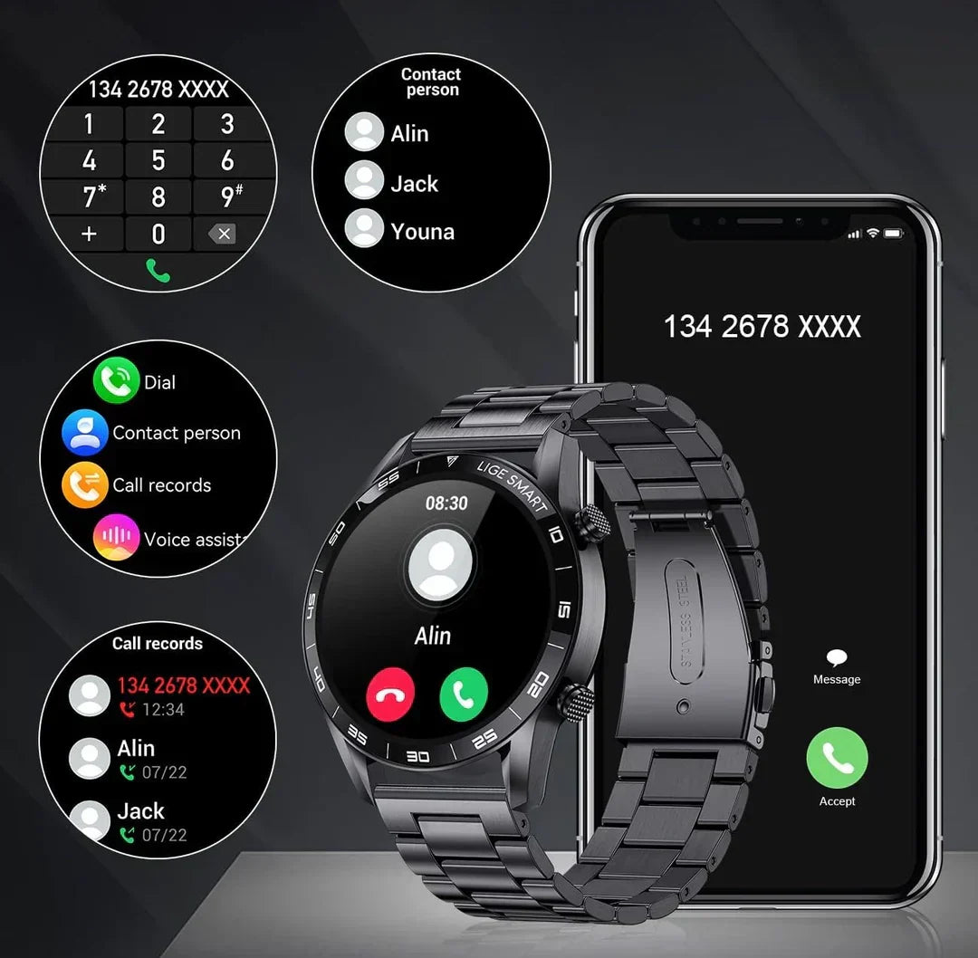 Luxus-Smartwatch für Herren – Axel