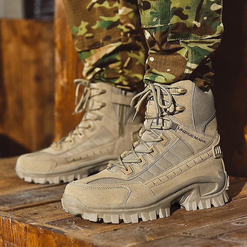 Wasserdichte taktische Arbeitsstiefel mit Durchtrittschutz – TrailForce Tactical