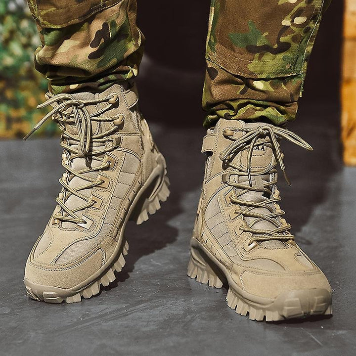 Wasserdichte taktische Arbeitsstiefel mit Durchtrittschutz – TrailForce Tactical