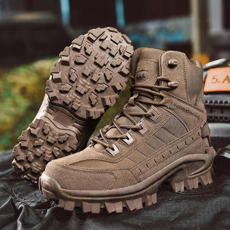 Wasserdichte taktische Arbeitsstiefel mit Durchtrittschutz – TrailForce Tactical