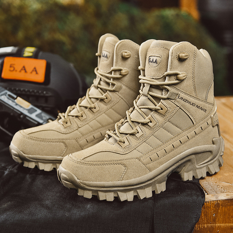 Wasserdichte taktische Arbeitsstiefel mit Durchtrittschutz – TrailForce Tactical
