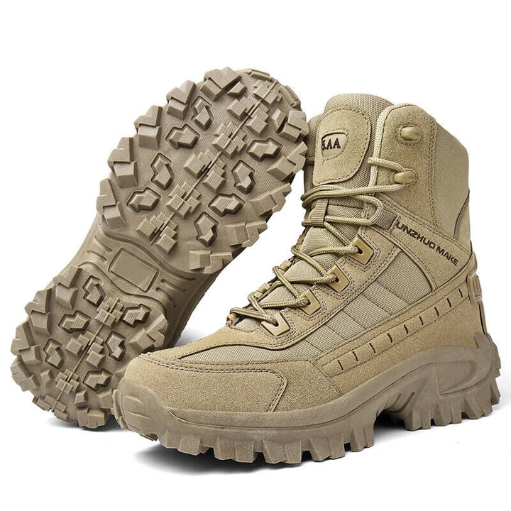Wasserdichte taktische Arbeitsstiefel mit Durchtrittschutz – TrailForce Tactical
