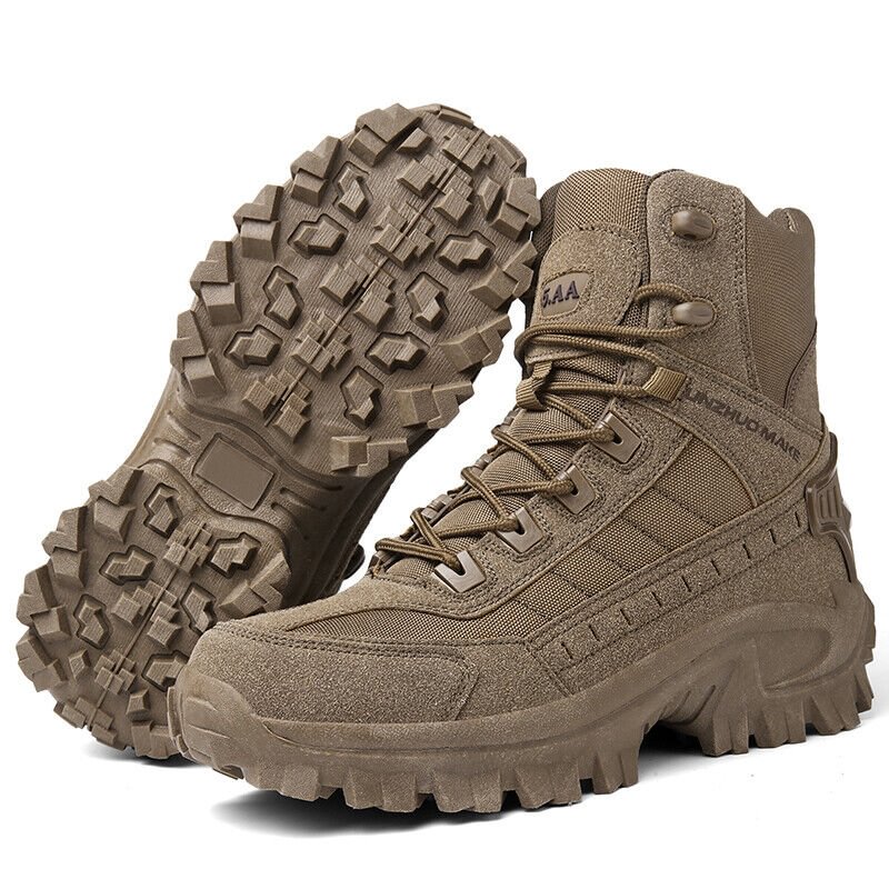 Wasserdichte taktische Arbeitsstiefel mit Durchtrittschutz – TrailForce Tactical