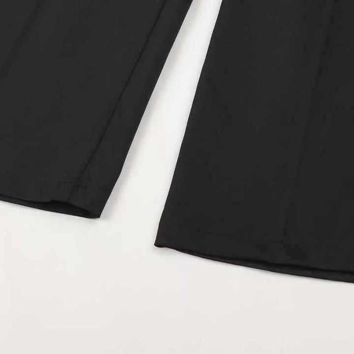 Damen High-Waist-Hose | Gerades Bein & Bügelfalte | Größen S–3XL