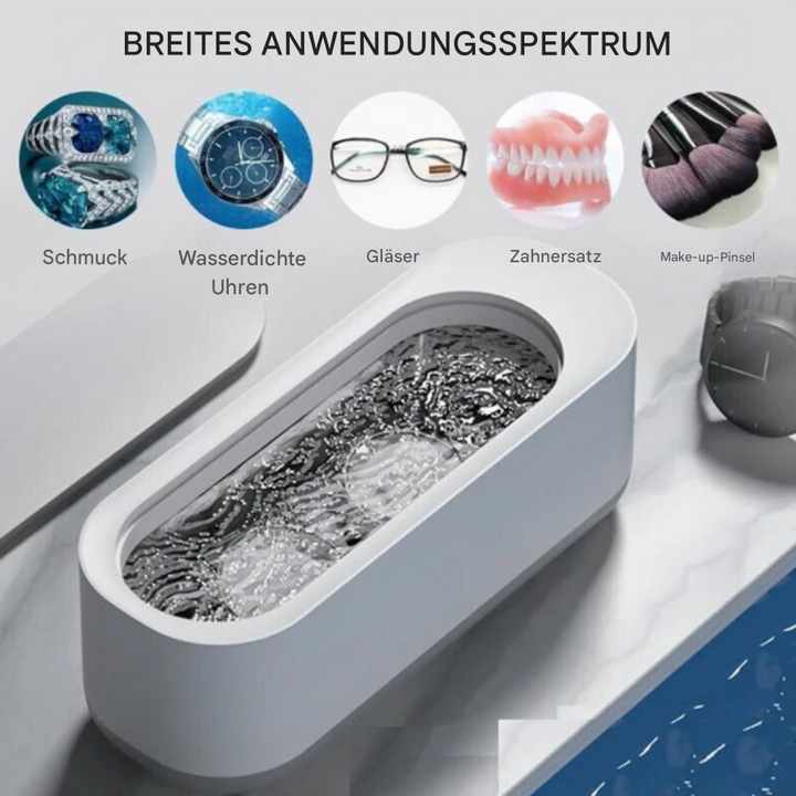 Ultraschallreiniger für Brillen und Schmuck