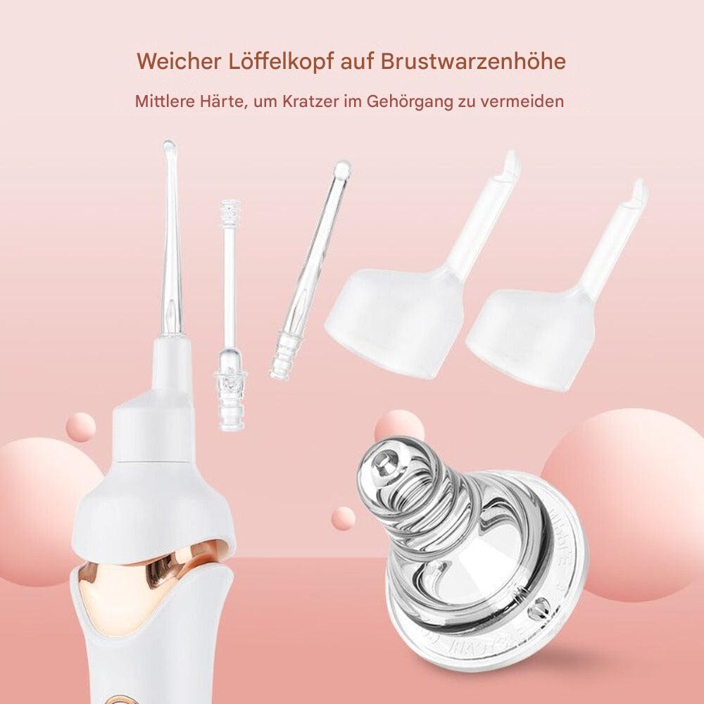 Schmerzfreier Ohrenschmalzsauger