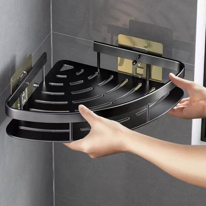 Aluminium-Eckregal für das Badezimmer - Cornerix