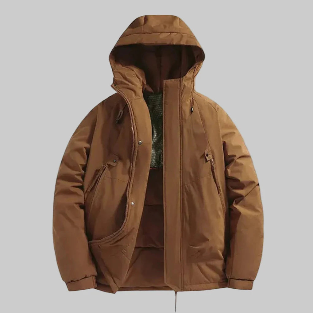 Isolierte Kapuzenjacke für Herren