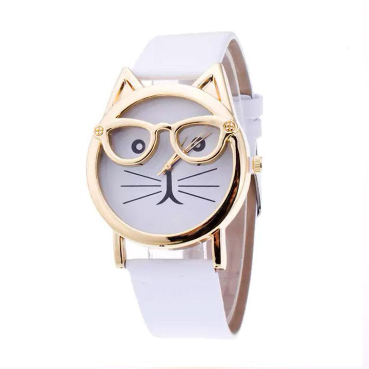 Süße Katzen-Armbanduhr