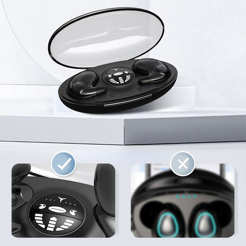 PureSound SleepPro Ohrhörer | Hi-Fi-Sound und kabellose Ohrhörer mit Bluetooth 5.3 zur Geräuschunterdrückung, ideal für Schlaf und Meditation