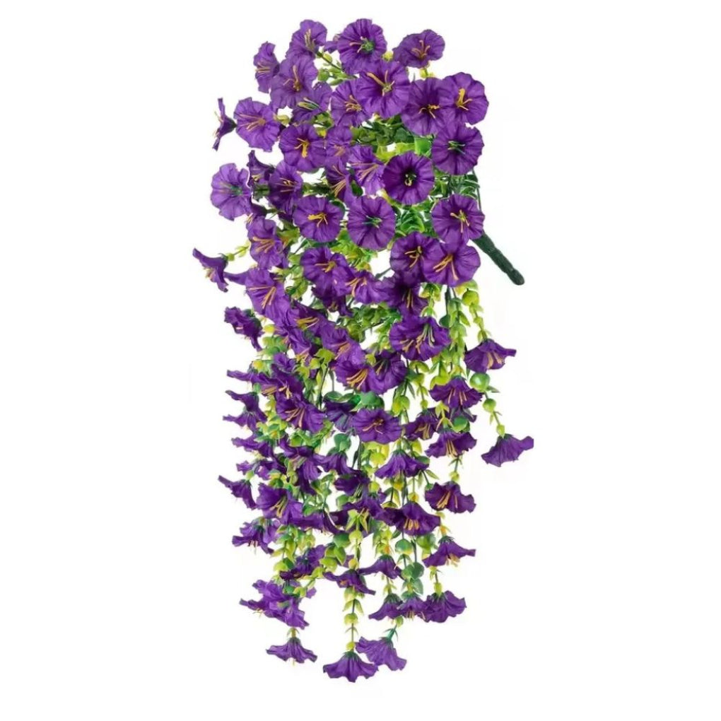 UV-beständige künstliche Windeblume als Hängedekoration